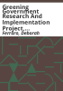 Greening_government_research_and_implementation_project__phase_I
