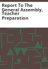 Report_to_the_General_Assembly__teacher_preparation