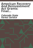 American_Recovery_and_Reinvestment_Act_grants