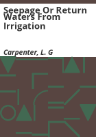 Seepage_or_return_waters_from_irrigation