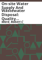 On-site_water_supply_and_wastewater_disposal