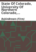 State_of_Colorado__University_of_Northern_Colorado__financial_and_compliance_audits__year_ended_June_30__2015