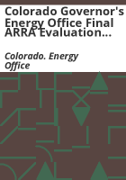 Colorado_Governor_s_Energy_Office_final_ARRA_evaluation_report