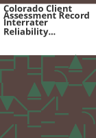 Colorado_client_assessment_record_interrater_reliability_study
