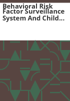 Behavioral_risk_factor_surveillance_system_and_Child_health_survey