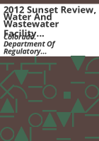 2012_sunset_review__Water_and_Wastewater_Facility_Operators_Certification_Board