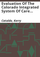 Evaluation_of_the_Colorado_Integrated_system_of_care_family_advocacy_demonstration_programs_for_mental_health_juvenile_justice_populations