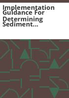 Implementation_guidance_for_determining_sediment_deposition_impacts_to_aquatic_life_in_streams_and_rivers