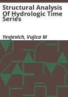 Structural_analysis_of_hydrologic_time_series