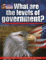 What_are_the_levels_of_government_