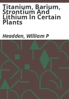 Titanium__barium__strontium_and_lithium_in_certain_plants