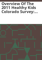 Overview_of_the_2011_Healthy_kids_Colorado_survey