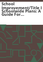 School_improvement_Title_I_schoolwide_plans