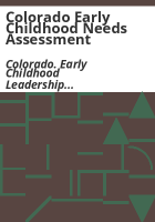 Colorado_early_childhood_needs_assessment