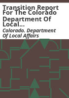 Transition_report_for_the_Colorado_Department_of_Local_Affairs