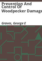 Prevention_and_control_of_woodpecker_damage