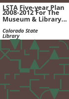 LSTA_five-year_plan_2008-2012_for_the_Museum___Library_Services