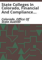 State_colleges_in_Colorado__financial_and_compliance_audit__fiscal_year_ended_June_30__2001