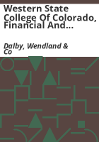 Western_State_College_of_Colorado__financial_and_compliance_audit__fiscal_year_ended_June_30__2005