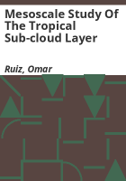 Mesoscale_study_of_the_tropical_sub-cloud_layer