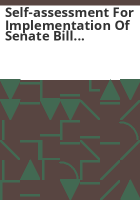 Self-assessment_for_implementation_of_Senate_bill_10-191