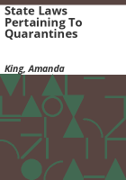 State_laws_pertaining_to_quarantines