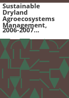 Sustainable_dryland_agroecosystems_management__2006-2007_results