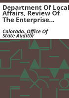 Department_of_Local_Affairs__review_of_the_Enterprise_Zone_Program_annual_report