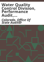 Water_Quality_Control_Division__performance_audit__August_2000