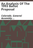 An_analysis_of_the_1993_ballot_proposal