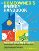 The_homeowner_s_energy_handbook