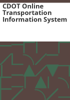 CDOT_online_transportation_information_system