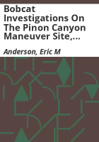 Bobcat_investigations_on_the_Pinon_Canyon_Maneuver_Site__Colorado