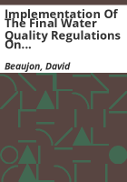 Implementation_of_the_final_water_quality_regulations_on_nutrients