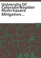 University_of_Colorado-Boulder_multi-hazard_mitigation_disaster_resistant_university_plan