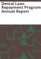 Dental_loan_repayment_program_annual_report