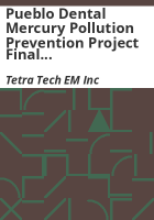 Pueblo_dental_mercury_pollution_prevention_project_final_report