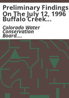 Preliminary_findings_on_the_July_12__1996_Buffalo_Creek_flood_event