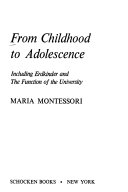 From_childhood_to_adolescence_including__Erdkinder__and_the_functions_of_the_university