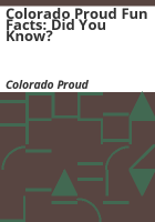 Colorado_Proud_fun_facts