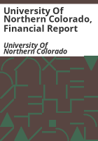 University_of_Northern_Colorado__financial_report