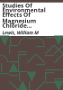 Studies_of_environmental_effects_of_magnesium_chloride_deicer_in_Colorado