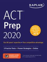 ACT_prep_2020