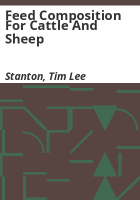 Feed_composition_for_cattle_and_sheep