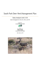 South_Park_deer_herd_management_plan