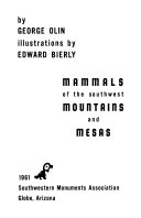 Mammals_of_the_southwest_mountains_and_mesas