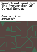 Seed_treatment_for_the_prevention_of_cereal_smuts