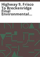 Highway_9__Frisco_to_Breckenridge_final_environmental_impact_statement