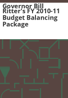 Governor_Bill_Ritter_s_FY_2010-11_budget_balancing_package