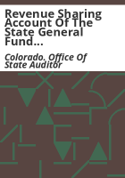 Revenue_sharing_account_of_the_state_general_fund_Division_of_Budget__Office_of_Planning_and_Budget_and_Division_of_Accounts_and_Control__Department_of_Administration_years_ended_June_30__1973_and_1974